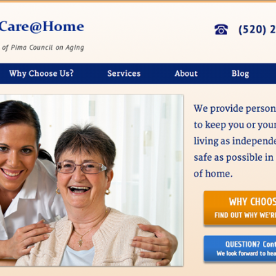 Best Care at Home's website