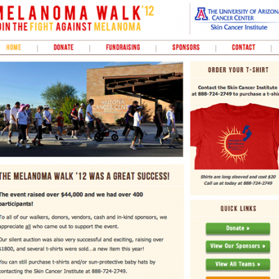 Fight Melanoma Today's website