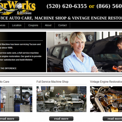 Motor Works and Machine's website